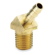 Parker 139Hb-4-2 Hose Barb, 1/4 In Barb, 1/8 In Mnpt, Brass