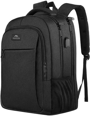MATEIN Laptop Rucksack 17,3 Zoll USB Anti Diebstahl Business Reise R