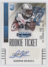 2014 Panini Contenders Darrin Reaves #152 Auto 1i3