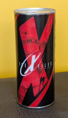 1998 X FILES MOVIE T-Shirt In A Can FIGHT THE FUTURE extra large NEW