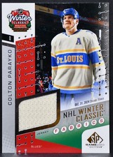 2025-26 SP Game Used Winter Classic Fabrics Colton Parayko WCF-18 Jersey 6834