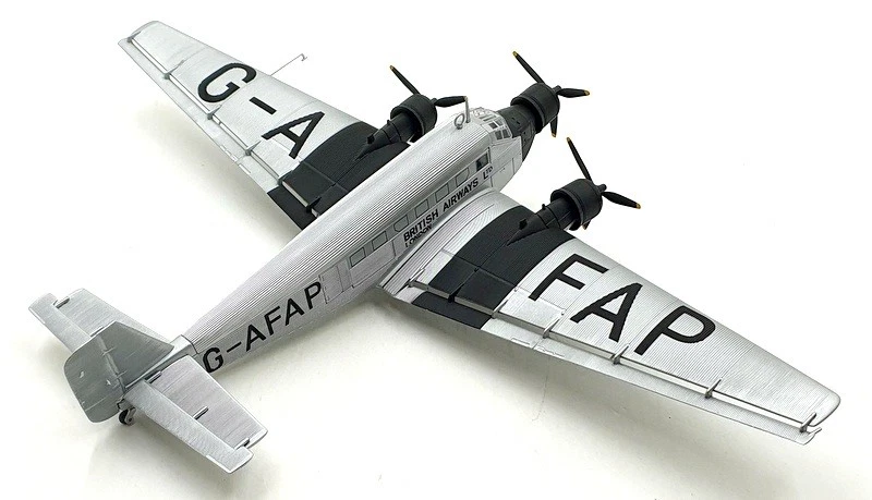 Corgi 1/72 Scale Diecast AA36903 Junkers JU-52 3/M British Airways 1936 Gatwick - Image 2 of 4