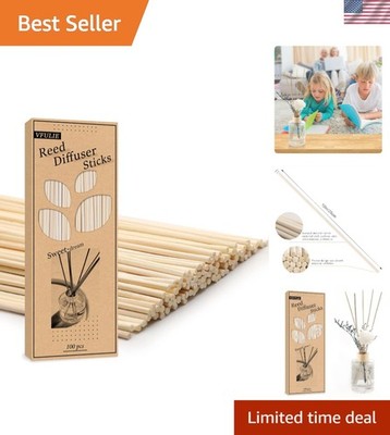 Mildew-Resistant 10-Inch Reed Sticks - Perfect for Diffusing Natural Fragrances