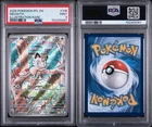 Meowth 106/094 Phantasmal Flames Illustration Rare Holo PSA 9, 8, and 7