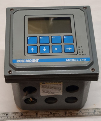 ROSEMOUNT 54EC-01 CONDUCTIVITY RESISTIVITY ANALYZER CONTROLLER