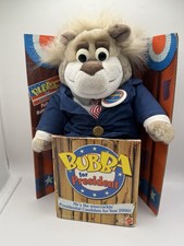 Vintage Bubba For President Mattel 1999 Wisecrackin Talking Plush Bear Toy