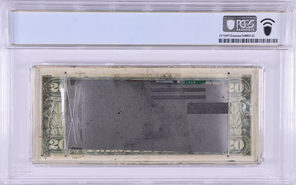 Geniune Disarmed Dye Pack, PCGS - Image 2 of 2