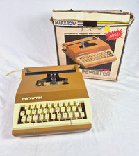 Vintage 1977 MARX Toys Marxwriter Toy Typewriter in Box Works