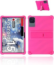 Case for Zenva T90 Android 11" Tablet, Soft Silicone Adjustable Stand Cover