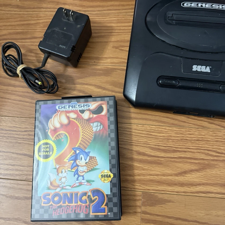 Sega Genesis Model 2 Console Sonic The Hedgehog 2 Bundle System - Image 2 of 4