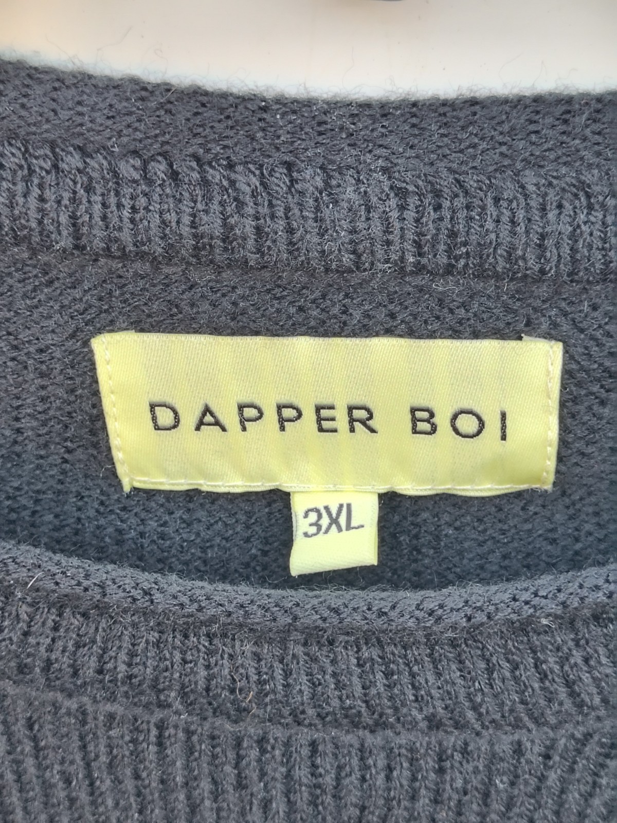 🔥2017 Dapper Boi Black Not So Basic Pullover Swe… - image 3