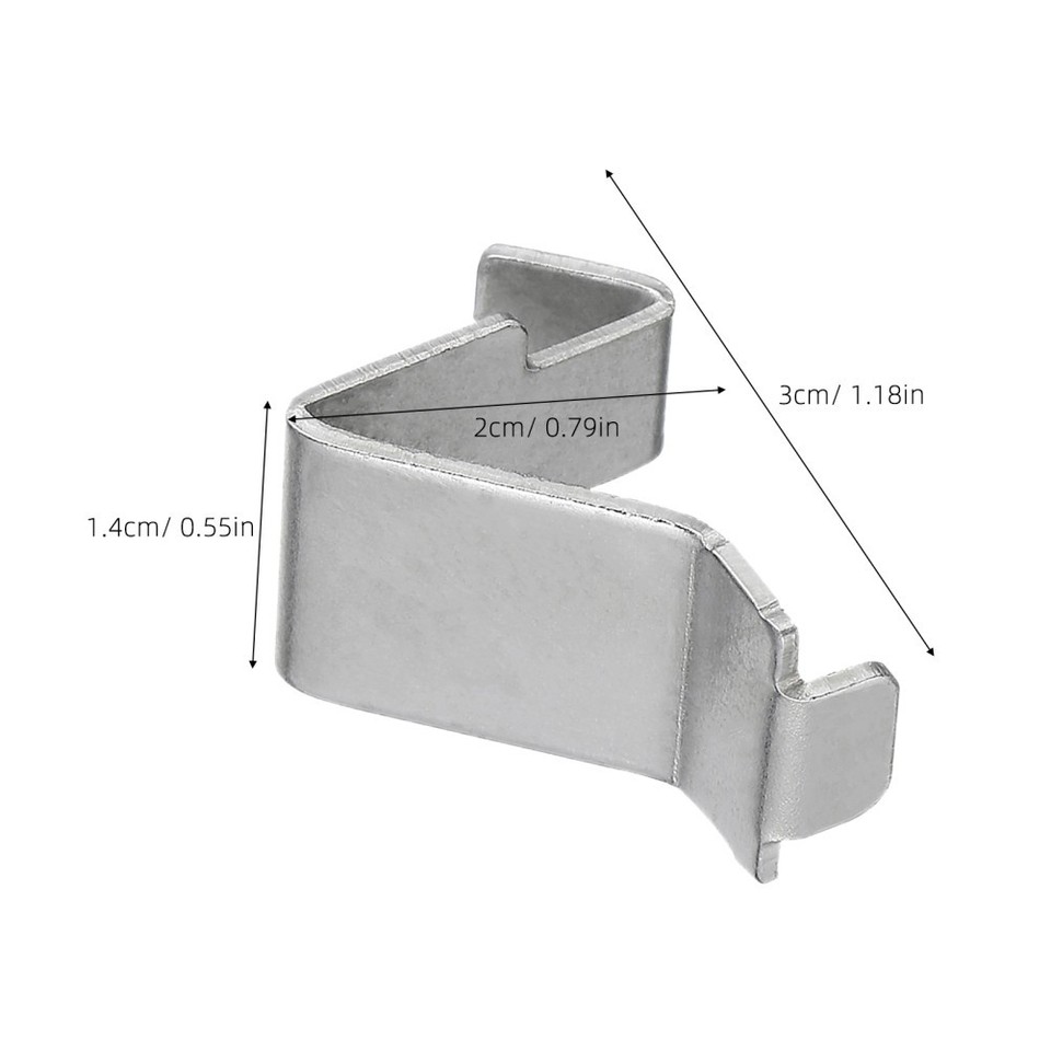 OTOTEC 10 clip di ricambio per asta di supporto del cofano 13249044 1180938 compatibili con Opel