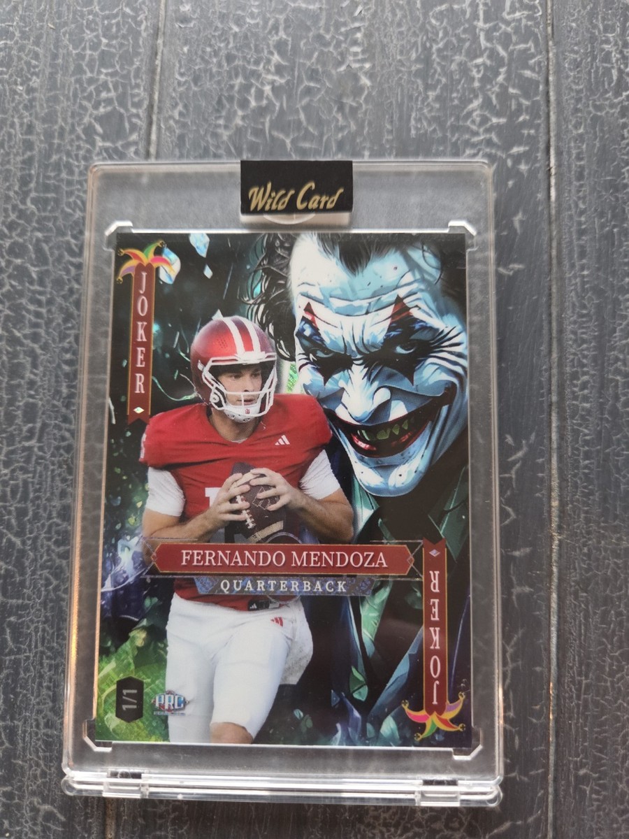 2025 Wild Card Jokers Wild Fernando Mendoza 1/1 Heisman | eBay