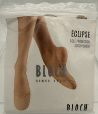 Bloch Canvas Half-Shoe Beige/Nude Unisex Size Large Dance Shoe
