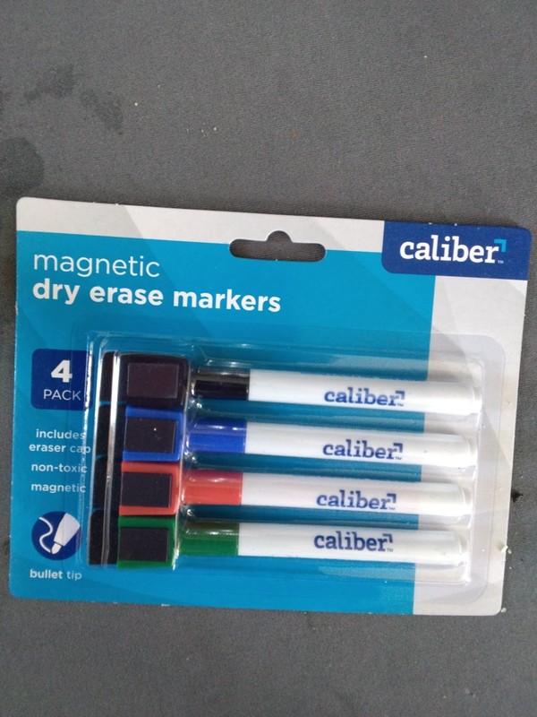 Caliber Magnetic Dry Earse Markers
