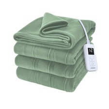 Royal Ultra Fleece Heated Electric Blanket Full 84"x72" 12 Heat Settings