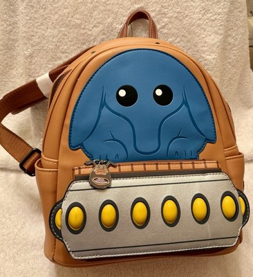 Loungefly Star Wars Solo Mini Backpack – Rare – Blue Multicolor EXCLUSIVE DROP: Loungefly Star Wars Han Solo & Chewbacca  main image 3