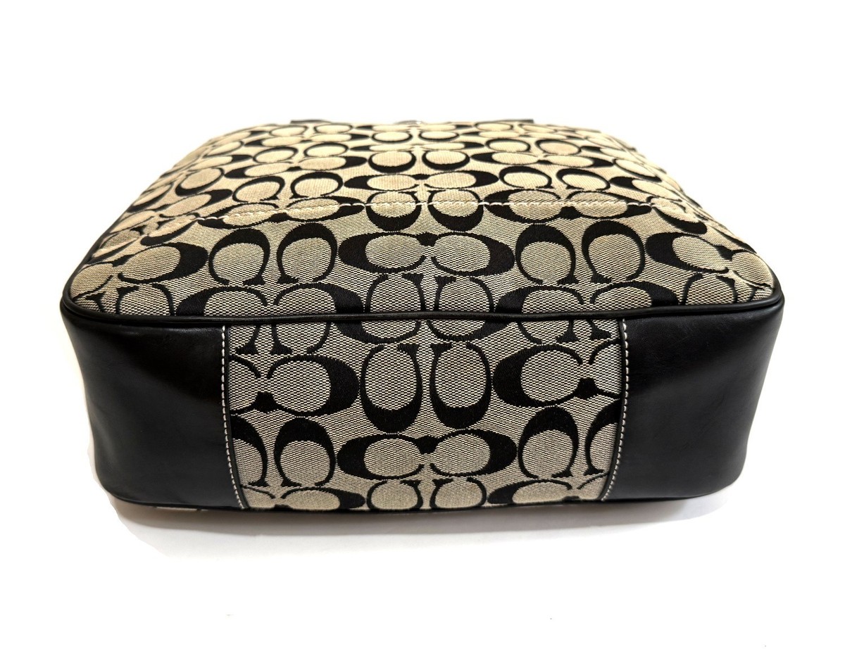 NICE Coach Vintage Y2K Black Hamptons Signature Business Multi