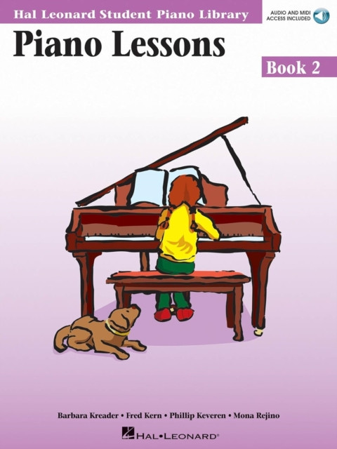 Piano Lessons Book 2 & Audio by Hal Leonard Student Piano Library (Book)