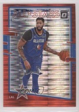 2020-21 Panini Donruss Optic All-Stars Red Pulsar Prizm Anthony Davis #3 rf2