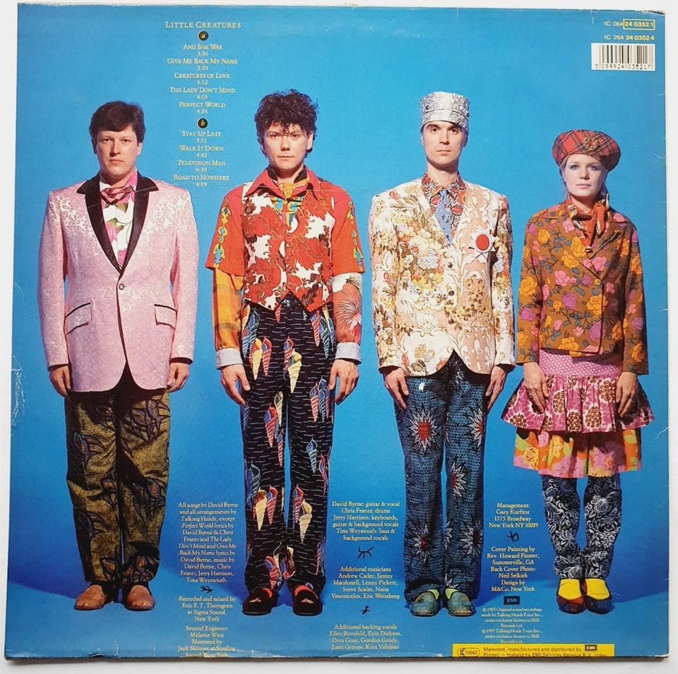 Talking Heads – Little Creatures (Vinyl, 1985), OIS, guter Zustand (VG) - Bild 2 von 4