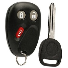 Key Fob Keyless Entry Remote with Ignition Key fits 2003-2006 Chevy 1-Pack