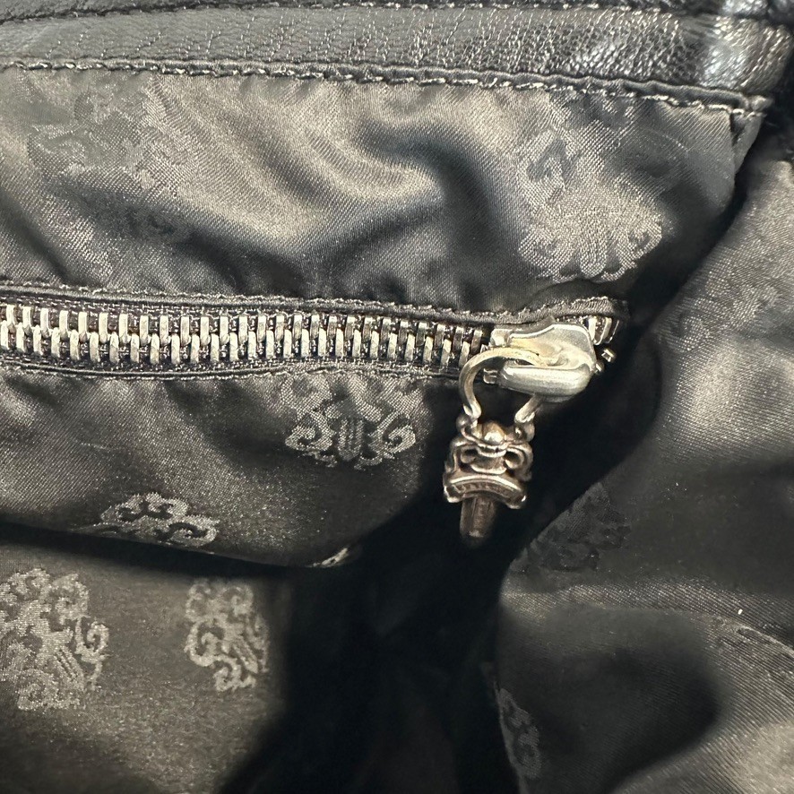 Extremely Rare ◇ Chrome Hearts Clutch Bag, Cosmetic Case, Pouch, Cross Patch image 10
