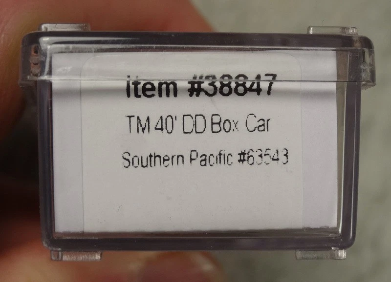 Southern Pacific 40' Double Door Boxcar #63543, Automobile Service, Atlas, New - Image 2 of 2