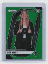 2024 Panini Prizm WNBA #148 Kate Martin Green Prizms Rookie