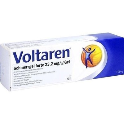 3x VOLTAREN Schmerzgel forte 23,2 mg/g 100 g PZN: 12452598