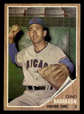 1962 Topps #66 Cuno Barragan - VGEX-EX *TedsCardShack*