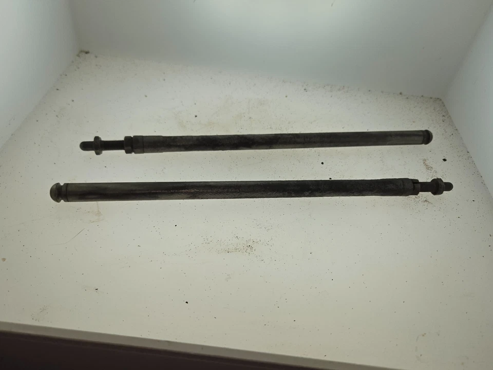 Harley Davidson Panhead FL FLH Duo Glide OEM Conjunto de varilla de empuje con cubiertas Foto 4 de 4