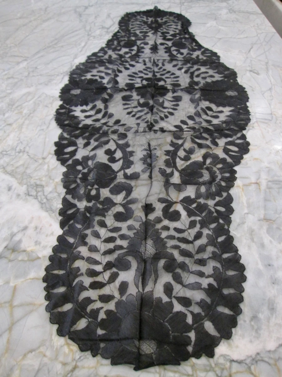 Lace Vintage Scarves & Wraps for sale | eBay