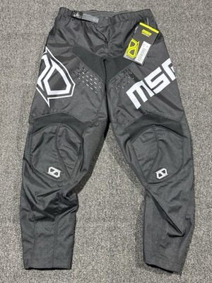 MSR Axxis Dirt Bike, Motocross, Motorcycle Pants 30'' Black/White NWT 2029730002