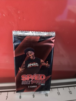 2025 Topps Speed Goes Pro Hobby Pack (5 Karten) IshowSpeed BRANDNEU SEALED