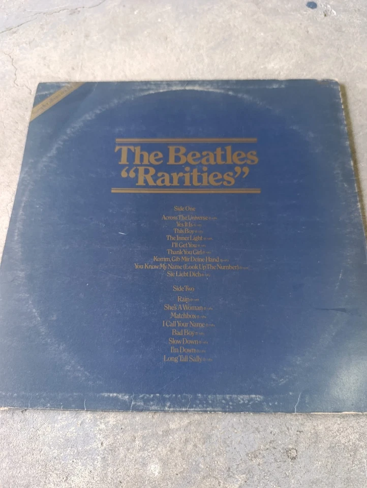 THE BEATLES- RARITIES - PARLOPHONE 1979 ITALIA - Immagine 2 di 4