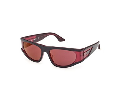 GCDS GD0066 01U shiny black 55/17/135 UNISEX Sunglasses