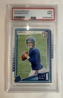 2025 DONRUSS RATED ROOKIE JAXSON DART #400 NEW YORK GIANTS RC PSA 9