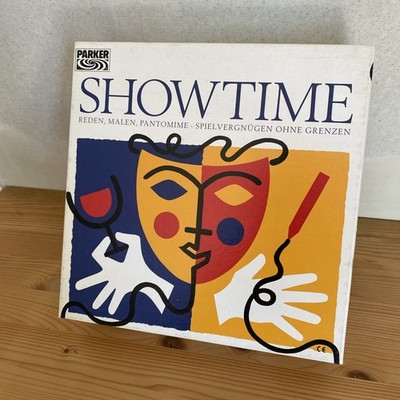 SHOWTIME Parker Hasbro GUTER ZUSTAND + VOLLSTÄNDIG + SEHR RAR!! 1991 Partyspiel