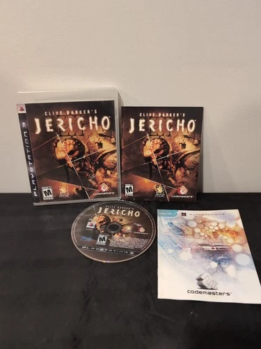 Clive Barker's Jericho (PlayStation 3 PS3 2007) CIB Complete w/ Manuals