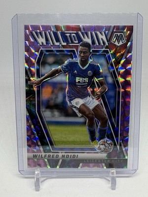 2021-22 Mosaic Premier League Wilfred Ndidi Will to Win Prizm /50 (E868)