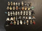 LEGO Star Wars Minifigure Lot 50+ Jedi Clone Troopers Stormtroopers Droids USED