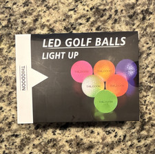 THIODOON Superhelle LED Nacht Golfball Leuchten LED Golfbälle