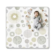 Foldable Baby Play Mat, PIGLOG 50X50 Playpen Mat for Babies and Tod... Fast Ship