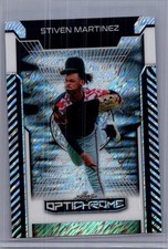 Stiven Martinez 2025 Leaf Optichrome Baseball 1/1 Pre Production Proof