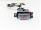 Glove box handle, opening button