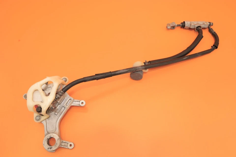 CR250R CR250 1999 97-99 OEM pinza de freno trasera soporte cilindro maestro manguera Foto 4 de 4