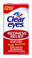 Clear Eyes Lubricant Redness Reliever Eye Drops, 1.0 Fluid Ounce on sale Clear Eyes Lubricant Redness Reliever Eye Drops, 1.0 Fluid Ounce on sale