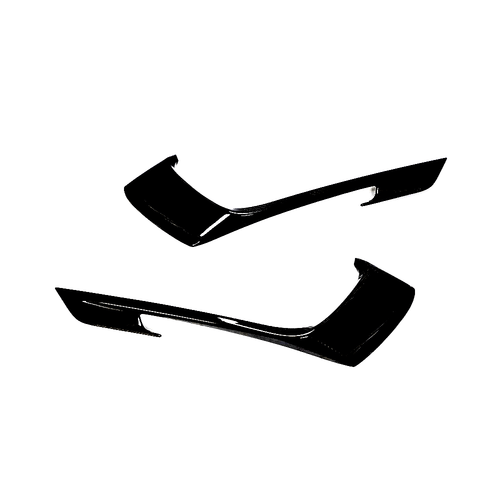 Glanz Schwarz Front Stoßstange Vent Canards Für Porsche 718 Boxster Cayman 16-19 - Bild 8 von 11