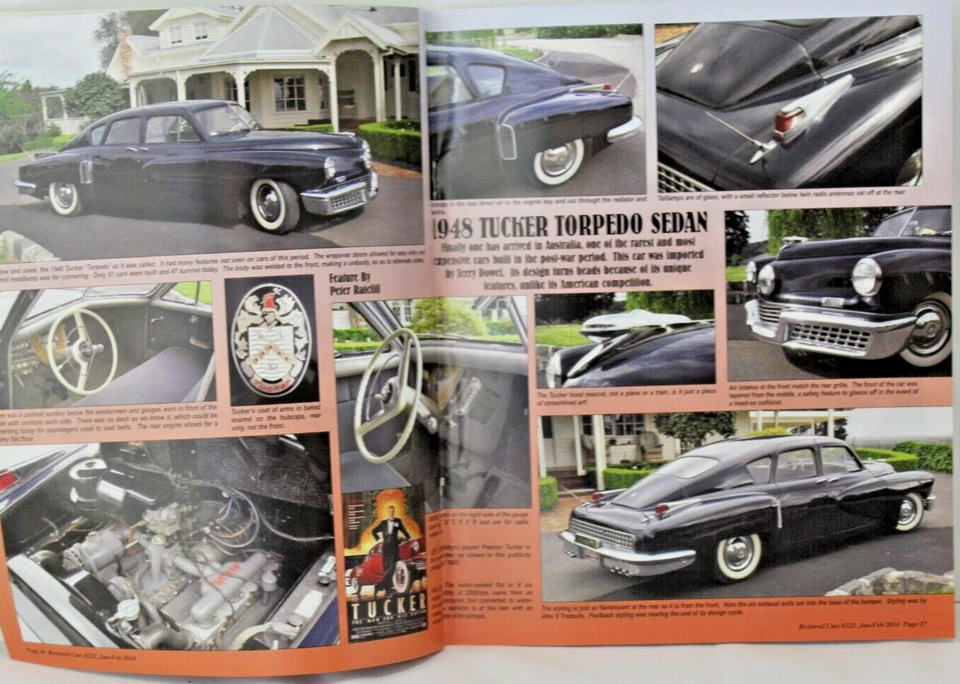Restored Cars Australia Magazine Full Year 2014 6 Issues: 222 - 227 Classic Auto - Image 4 of 4